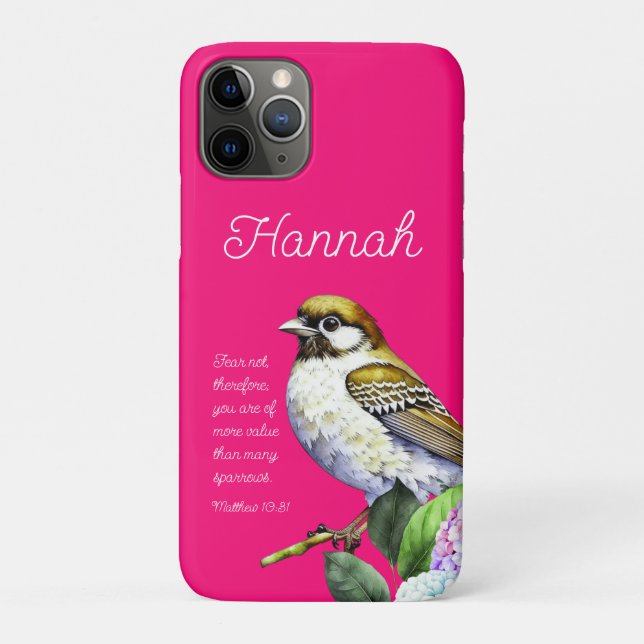 Coques Case-Mate iPhone Écriture Matthieu 10:31 (Dos)