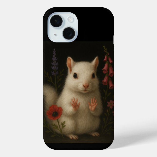 Coques Case-Mate iPhone Écureuil blanc  (Verso)