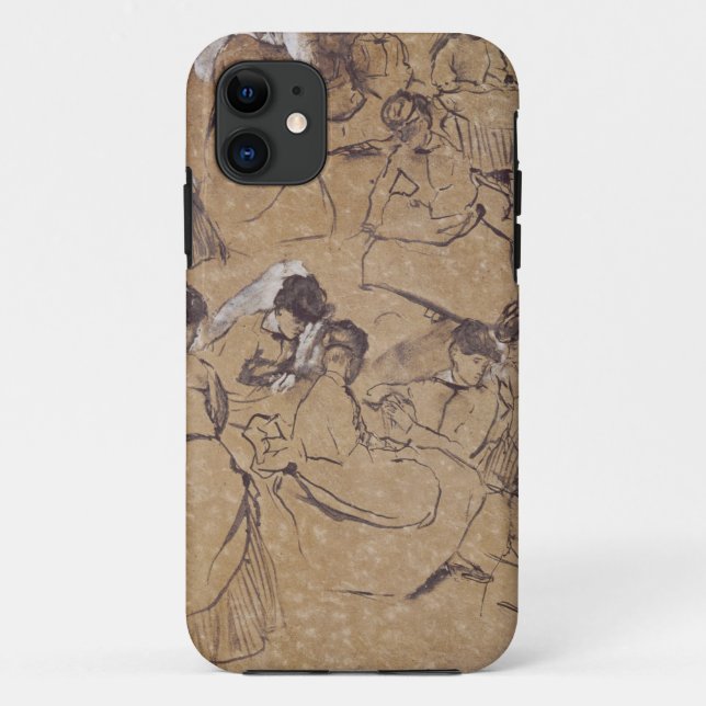 Coques Case-Mate iPhone Edgar Degas | douze études des femmes dans le (Dos)