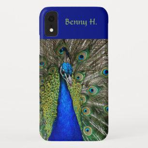 Case-Mate iPhone Case Editable Proud Peacock Blues et Greens