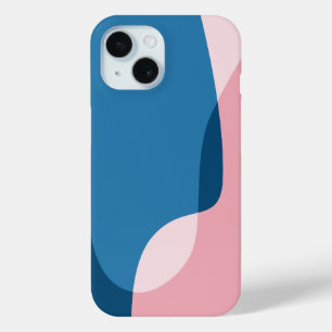 Coque Case-Mate iPhone Édition 2024 rose et bleu