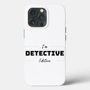 Édition Détective Minimaliste Coques pour iPhone 1