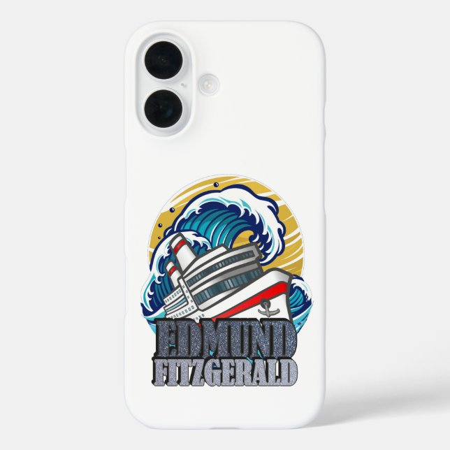 Coques Case-Mate iPhone Edmund Fitzgerald | Hommage au navire légendaire (Verso)