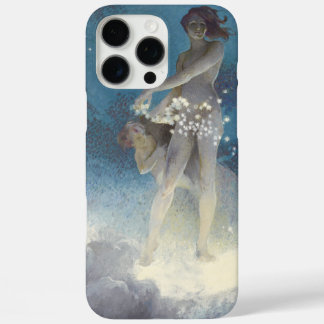 Coque iPhone 16 Pro Max Edwin Blashfield Étoiles Scatting Art Nouveau