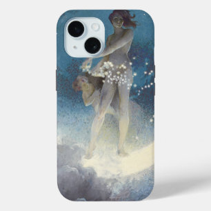 Coque Case-Mate iPhone Edwin Blashfield Étoiles Scatting Art Nouveau