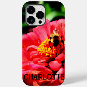Coque Case-Mate iPhone Eelgant rouge floral photo bourdon
