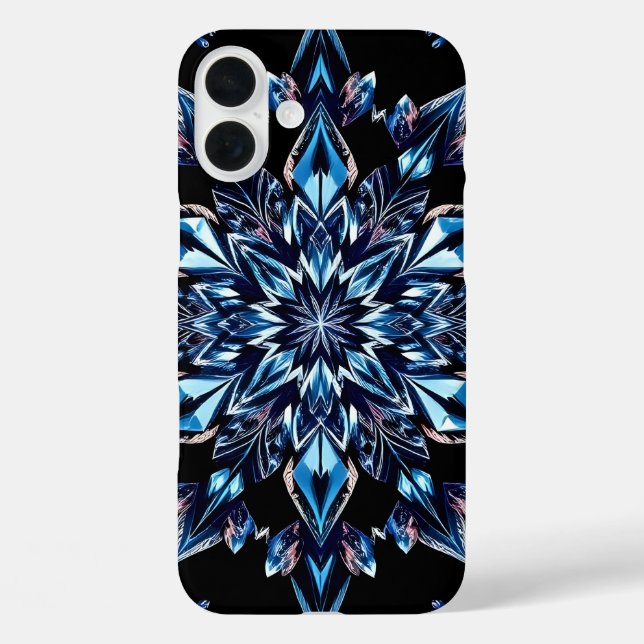 Coques Case-Mate iPhone Effet Cristal Bleu (Verso)