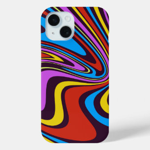 Coque Case-Mate iPhone Effet marbré de peinture liquide