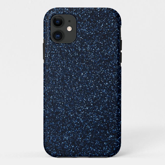 Coques Case-Mate iPhone Effet Parties scintillant bleue (Dos)