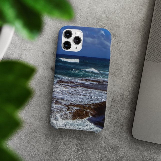 Coques Case-Mate iPhone Effondrement des vagues sur les roches Imprimer Co (Créateur téléchargé)