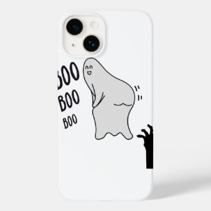 Coque Case-Mate iPhone Éffrayant Boo Ghost Halloween Funny Novelty Shirt