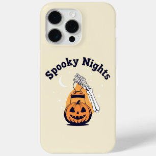 Coque Case-Mate iPhone Éffrayant Nuits Citrouille Lanterne Squelette Télé