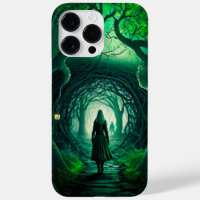 ÉFFRAYANTE FILLE D'IMAGINAIRE IRLANDAIS SOMBRE EN