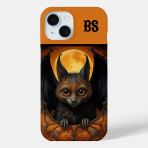 Coque Case-Mate iPhone Éffrayante mignonne chauve-souris d'Halloween cach