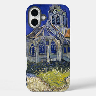 Coque Pour iPhone 16 Plus Église à Auvers par Van Gogh Peinture Art