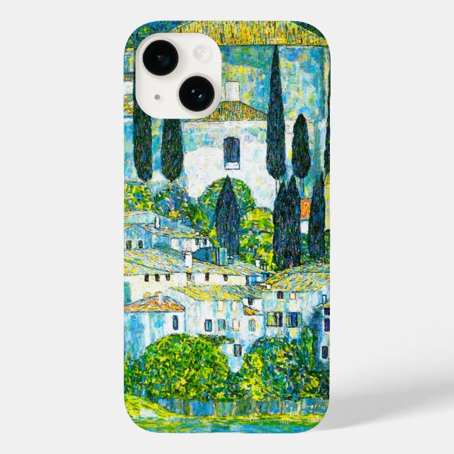Coques Case-Mate iPhone Église à Cassone Gustav Klimt (Verso)