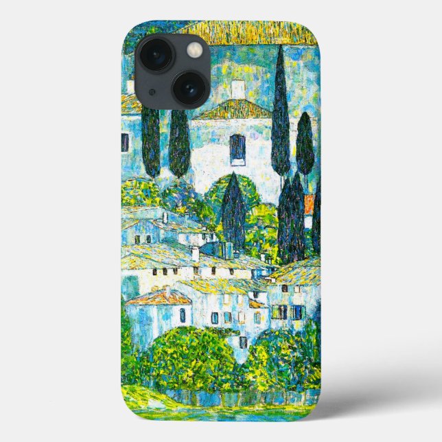 Coques Case-Mate iPhone Église à Cassone Gustav Klimt (Verso)
