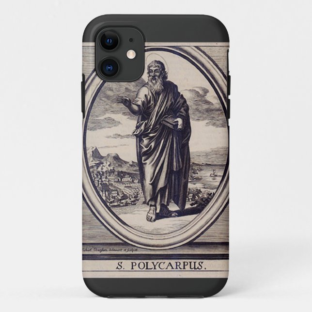 Coques Case-Mate iPhone Église apostolique Saint-Polycarpe Art graphique (Dos)