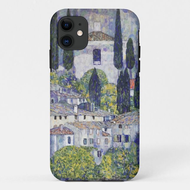 Coques Case-Mate iPhone Église de Gustav Klimt au policier de sul de (Dos)