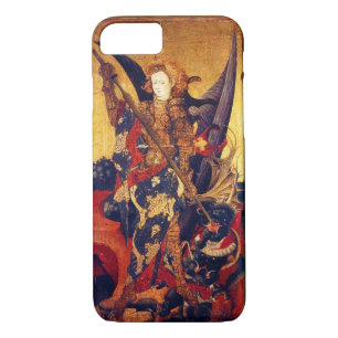 Etui iPhone Case-Mate Église Saint-Michel-Vanquishing Devil as Medieval