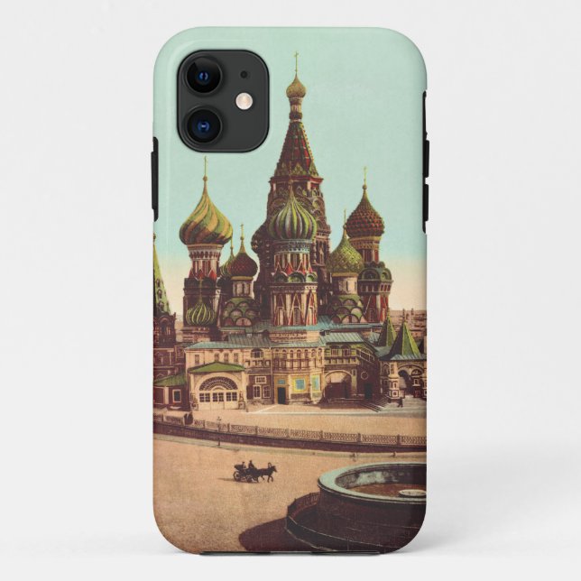Coques Case-Mate iPhone Église St. Basil, place Rouge Moscou (Dos)