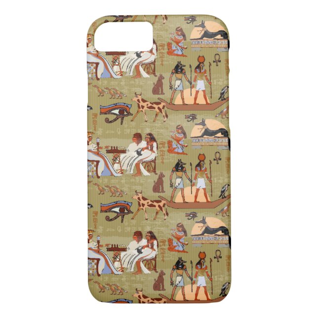 Coques Case-Mate iPhone Égypte| Motif des symboles (Dos)
