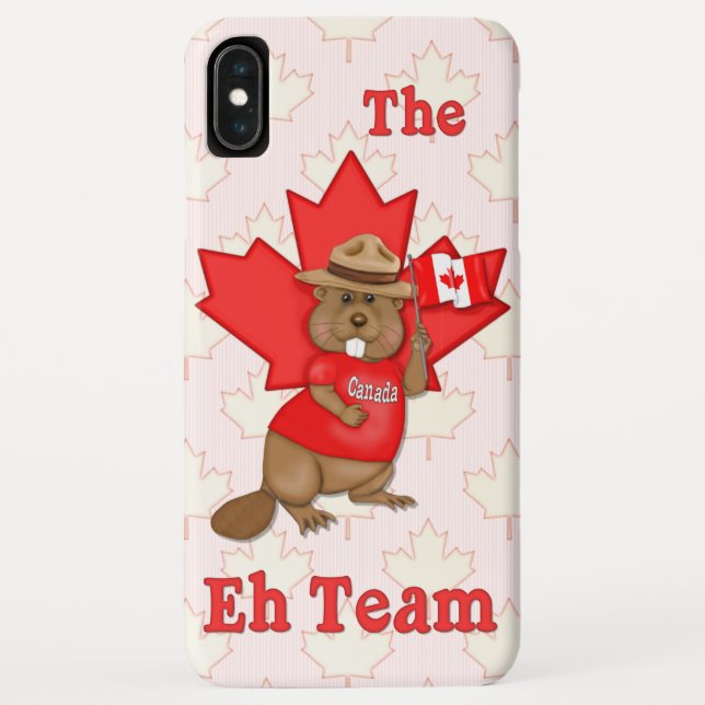 Coques Case-Mate iPhone Eh Team Beaver (Dos)