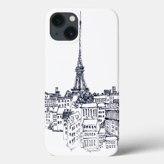 Coques Case-Mate iPhone Eiffel Tower (Verso)