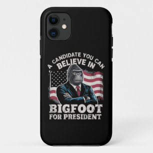 Case-Mate iPhone Case Élection 2024 Vote Drôle Sasquatch USA
