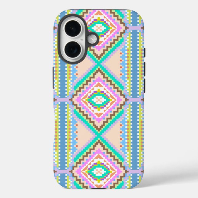Coques Case-Mate iPhone Electric Pastel Dream Kaleidoscope (Verso)
