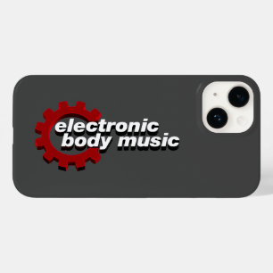 Coque Case-Mate iPhone Electronic Body Music EBM lettrage