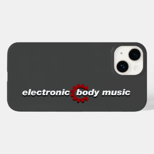 Coque Case-Mate iPhone Electronic Body Music EBM lettrage