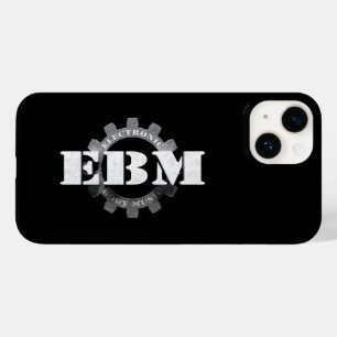 Coque Case-Mate iPhone Electronic Body Music EBM lettrage