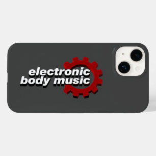 Coque Case-Mate iPhone Electronic Body Music EBM lettrage