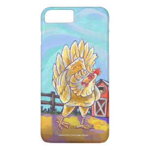 Coque iPhone 8 Plus/7 Plus Électronique au poulet