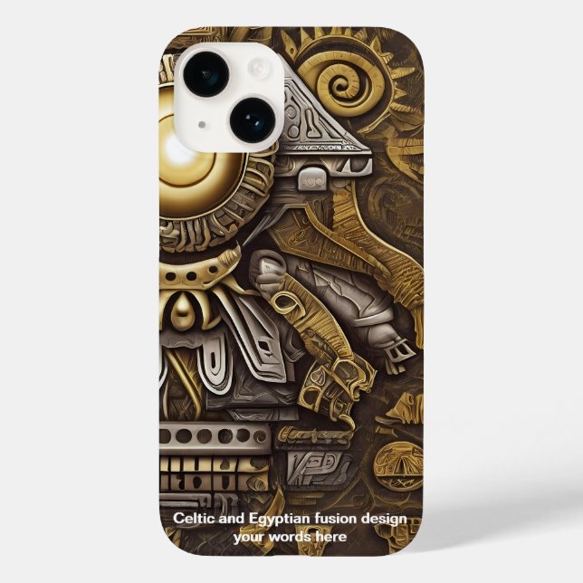 Coques Case-Mate iPhone Élégance antique : celtique & égyptien (Verso)