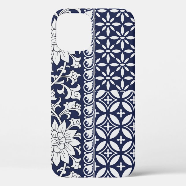Coques Case-Mate iPhone Élégance chinoise : Ornement sans couture (Verso)