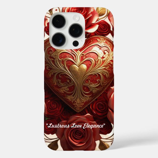 Coques Case-Mate iPhone "Élégance de Rose Radieuse" (Verso)