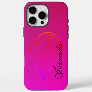 Coque iPhone 16 Pro Max Élégance du feu : Identité rayonnante