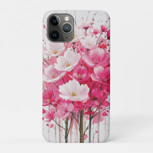 Case-Mate iPhone Case Elégance en fleurs de cerise - Aquarelle Design Fl