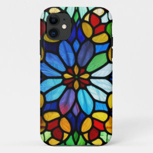 Case-Mate iPhone Case Élégance en verre floral