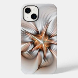 Coque Case-Mate iPhone Élégance florale Art Abstrait fractal moderne