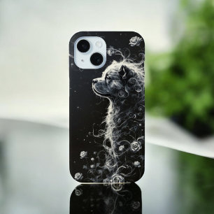 Coque Case-Mate iPhone Élégance florale de canine