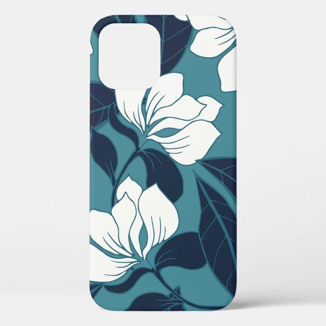 Coques Case-Mate iPhone Elégance florale : design arrière - plan abstrait (Verso)