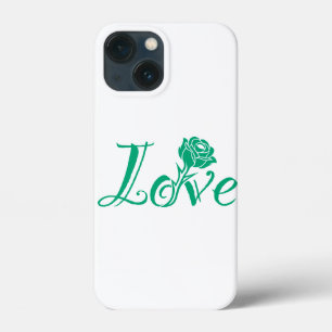 Case-Mate iPhone Case Élégance florale : L'amour illustré avec une rose