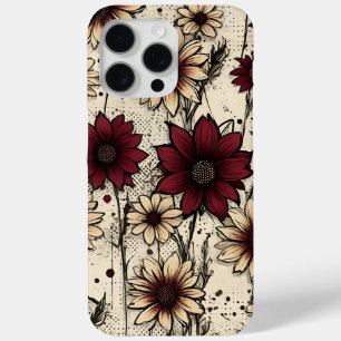 Coque Case-Mate iPhone Élégance florale verticale