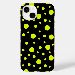 Coque Case-Mate iPhone élégance noire et jaune