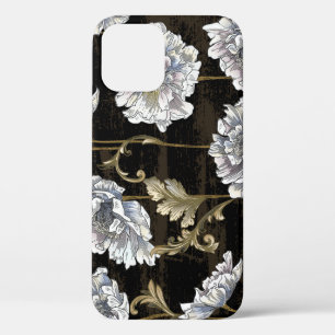 Case-Mate iPhone Case Elégance Peony : Flèches d'or baroque