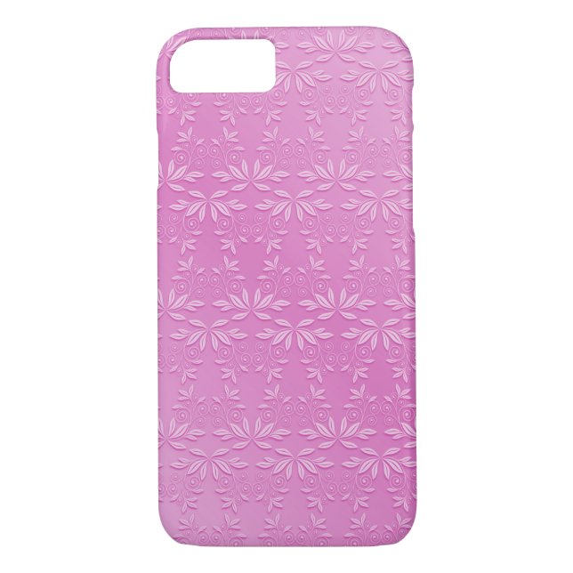 Coques Case-Mate iPhone Élégance rose intégrée (Dos)