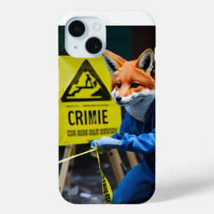 Coque Case-Mate iPhone Élégance sauvage : couverture Fox iPhone 15